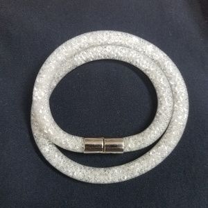 Swarovski mesh stardust bracelet